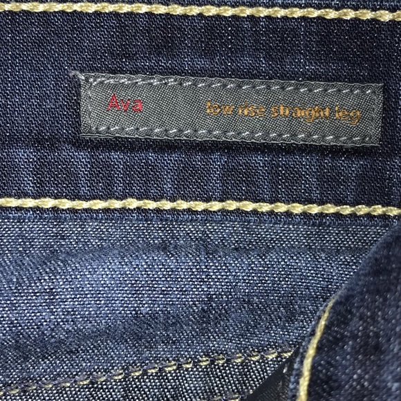 COH Citizens of Humanity Ava Low Rise Straight Jeans - Picture 4 of 8